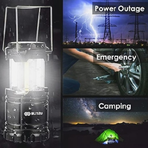 LED Lantern with Magnetic Base [2 PACK] - Picture 4 of 7